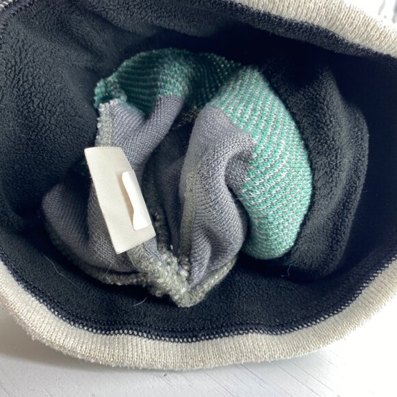 Patagonia Knit Bear Beanie Hat Cap Toque Trees Mountains Design Gorpcore Granola - Picture 5 of 7